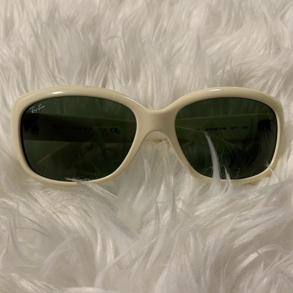 RayBan white Jackie Ohh